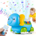Baby Crawling Toys Musical Elephant-1