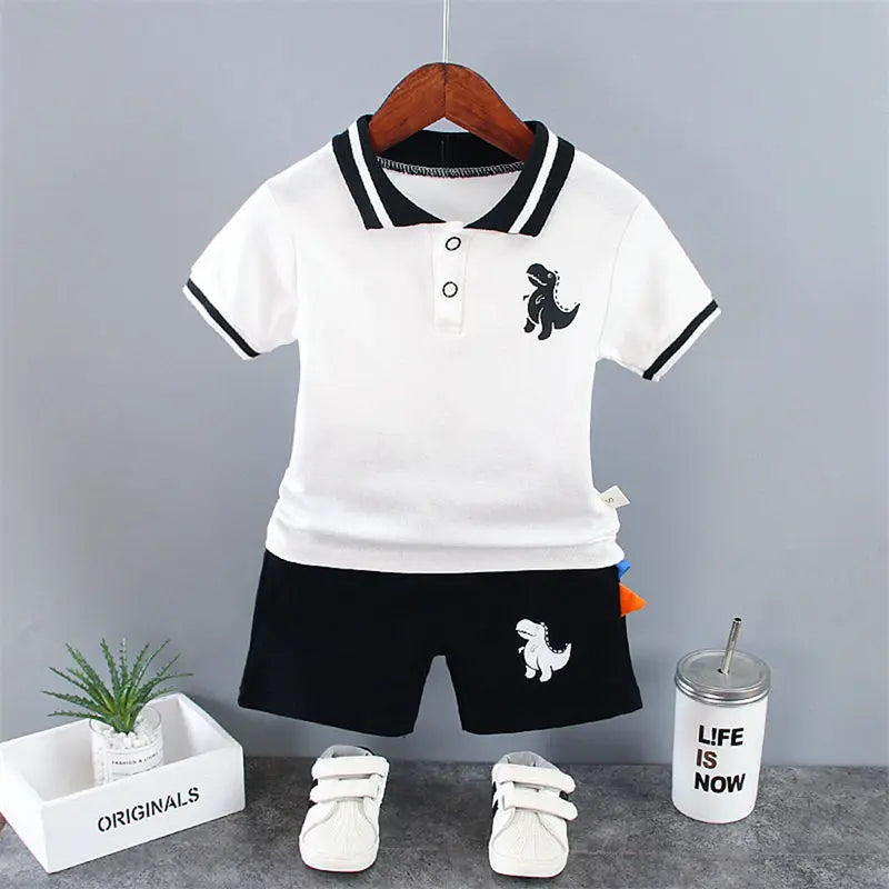 Baby Boy Dinosaur 2-Piece Summer Set (0-5 Years)