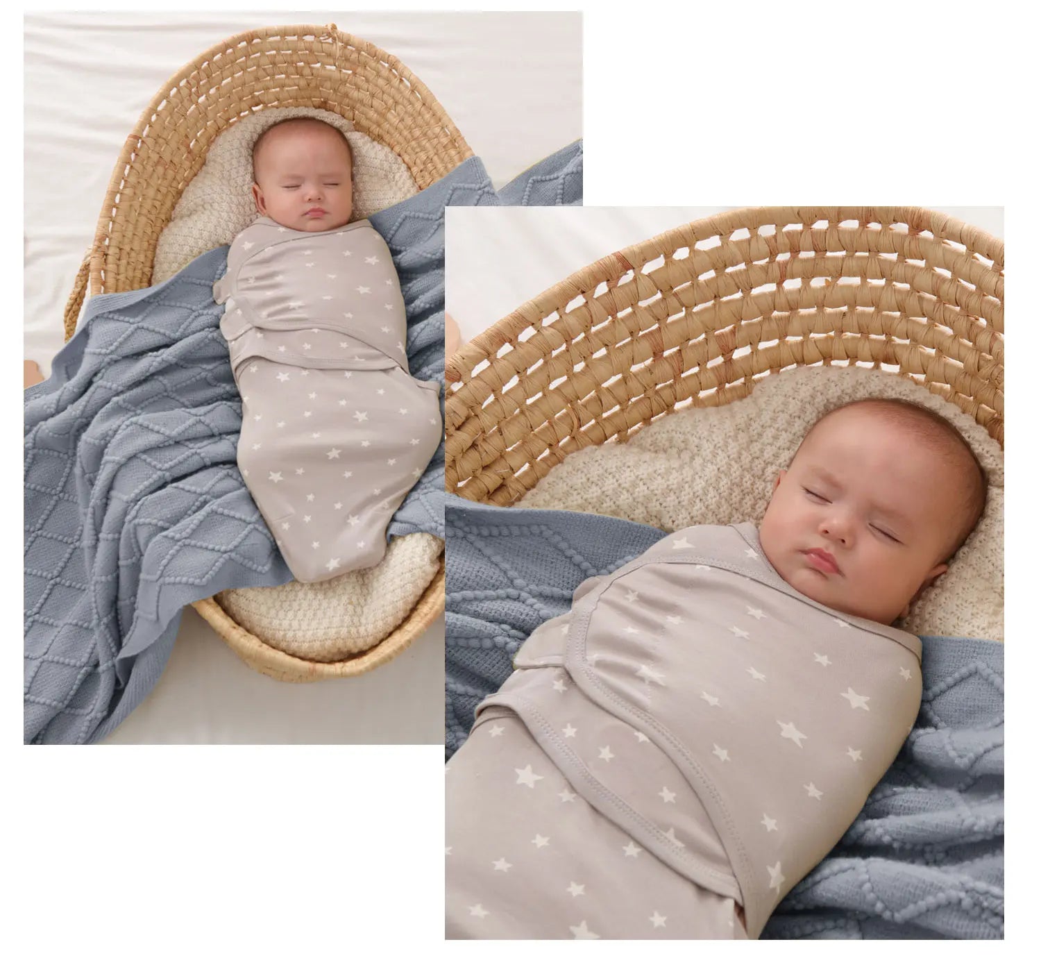 3 Piece A Suit INSULAR Cotton Baby Anti-shock Sleeping Bags Newborn Swaddle Wrap Bags Held By The Baby Anti-kick Spanned