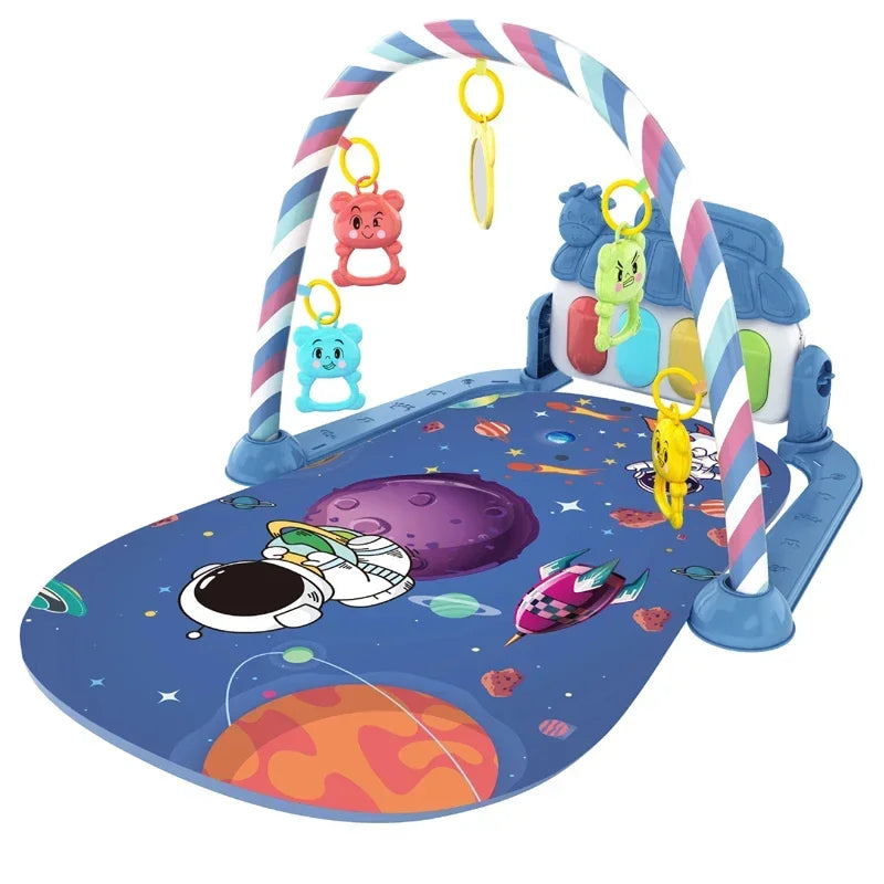 Baby Activity Gym with Musical Piano Play Mat