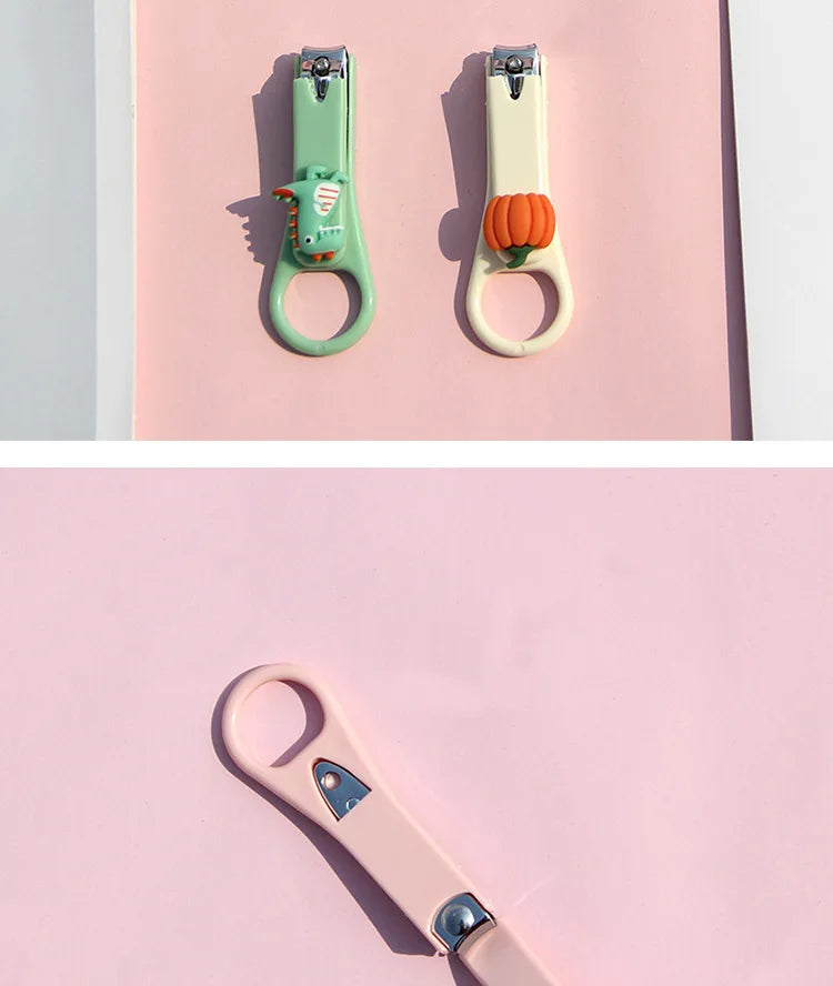 Cartoon Animal Fruit Nail Clippers Cutter for Kids Nail Scissor Clippers Nail Trimmer Beauty Nail Scissors