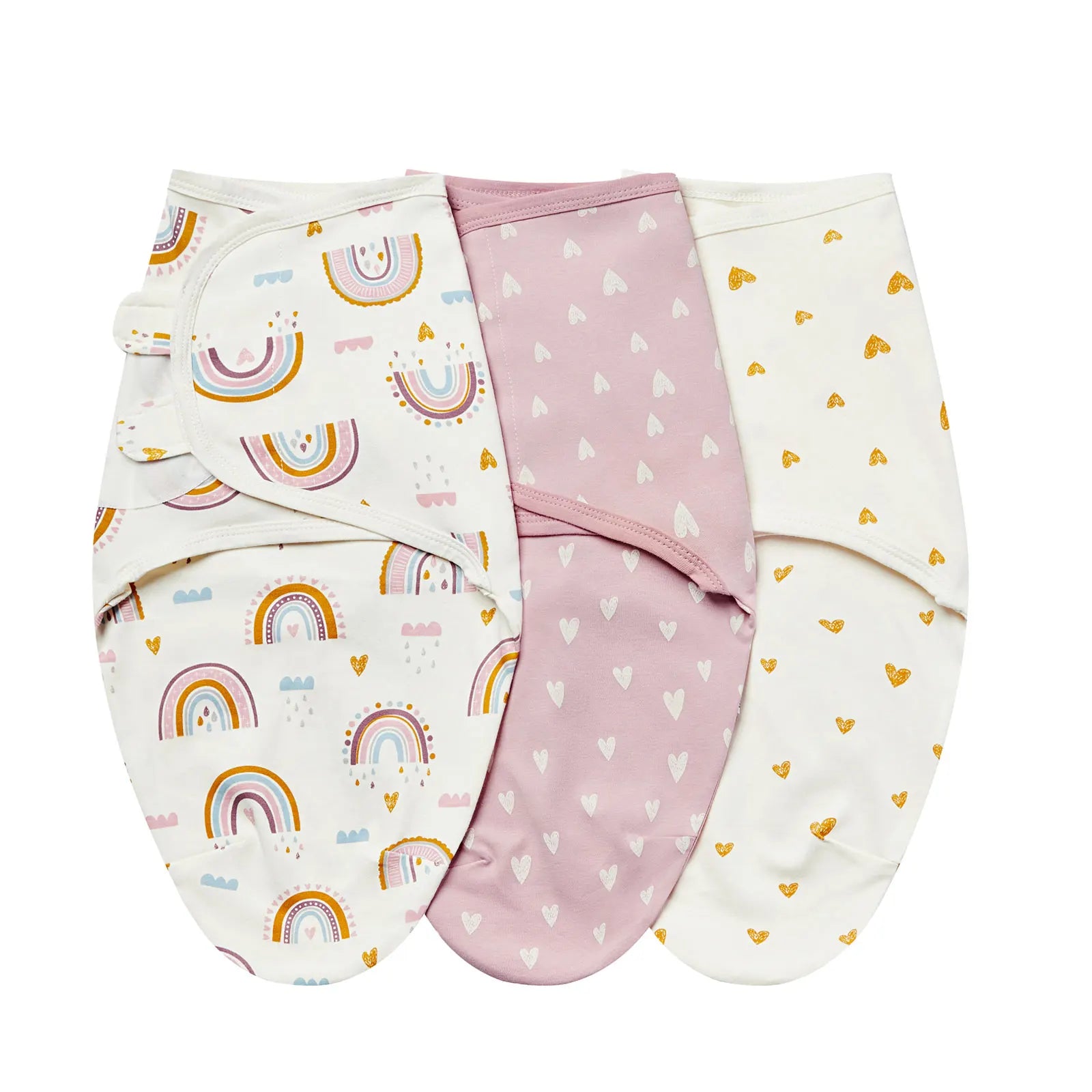 3 Piece A Suit INSULAR Cotton Baby Anti-shock Sleeping Bags Newborn Swaddle Wrap Bags Held By The Baby Anti-kick Spanned