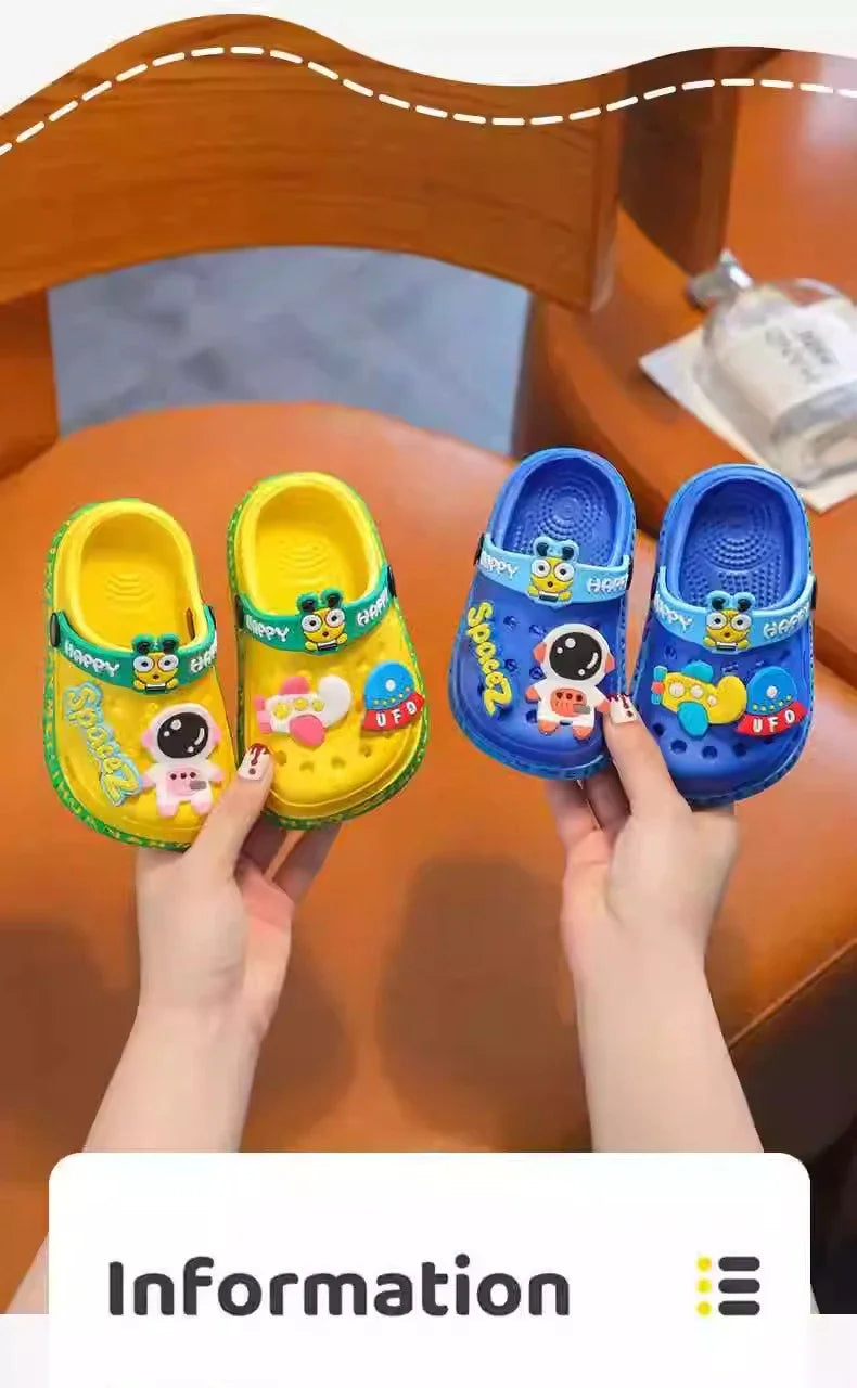 Kids Cartoon Soft-Soled Sandals (9M–5 Years)