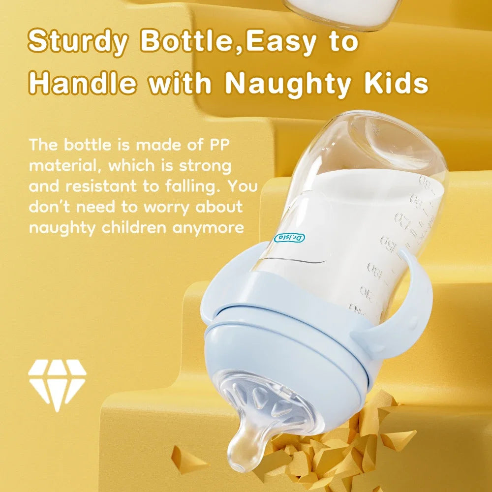 Baby Bottle with Handle | BPA-Free Feeding Bottle | 150ml, 240ml & 330ml