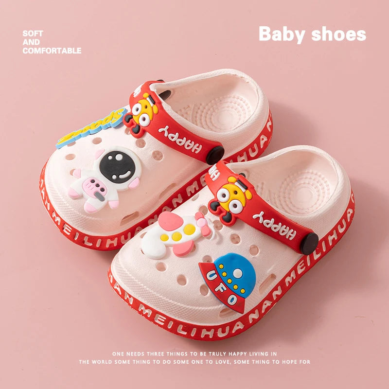 Kids Cartoon Soft-Soled Sandals (9M–5 Years)