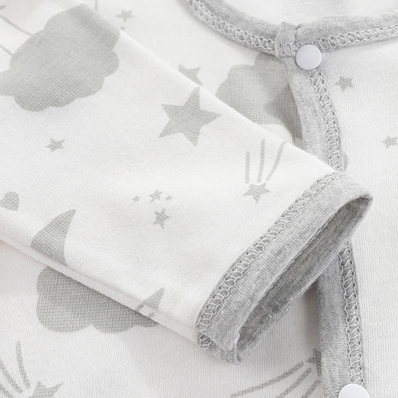 Baby Cartoon Bodysuit - Spring & Summer (0-9M)