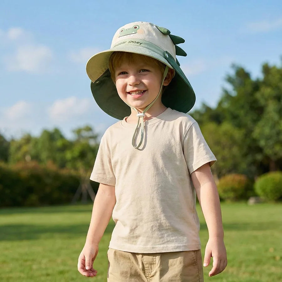Baby & Kids Summer Knit Bucket Hat – Unisex Sun Protection Cap