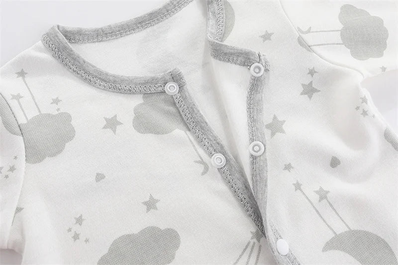 Baby Cartoon Bodysuit - Spring & Summer (0-9M)
