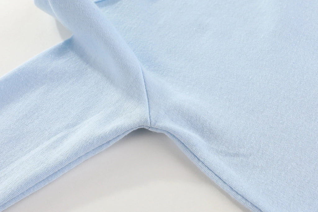 8-Piece Baby Bodysuit & Pants Set – Long Sleeve Cotton Unisex