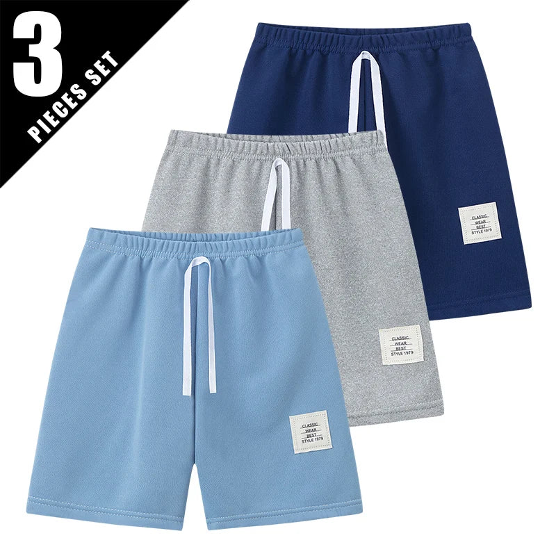 Kids' Solid Colour Drawstring Shorts | 2-11 Y