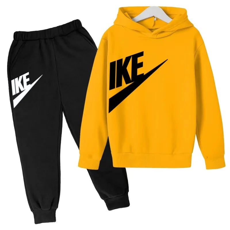Kids Hoodie & Pants Sports Set (Ages 1–12)