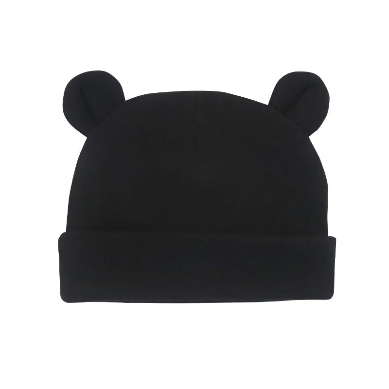 Baby Bear Hat | Soft Cotton | Newborn & Infant | Unisex