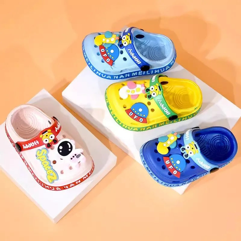 Kids Cartoon Soft-Soled Sandals (9M–5 Years)