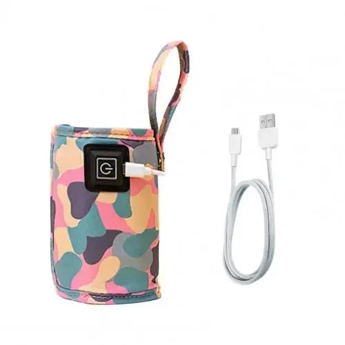 USB Baby Bottle Warmer & Insulated Travel Bag