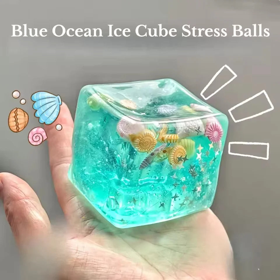 Squishy Ocean Sensory Stress Balls – Fidget Toy for Kids & Adults