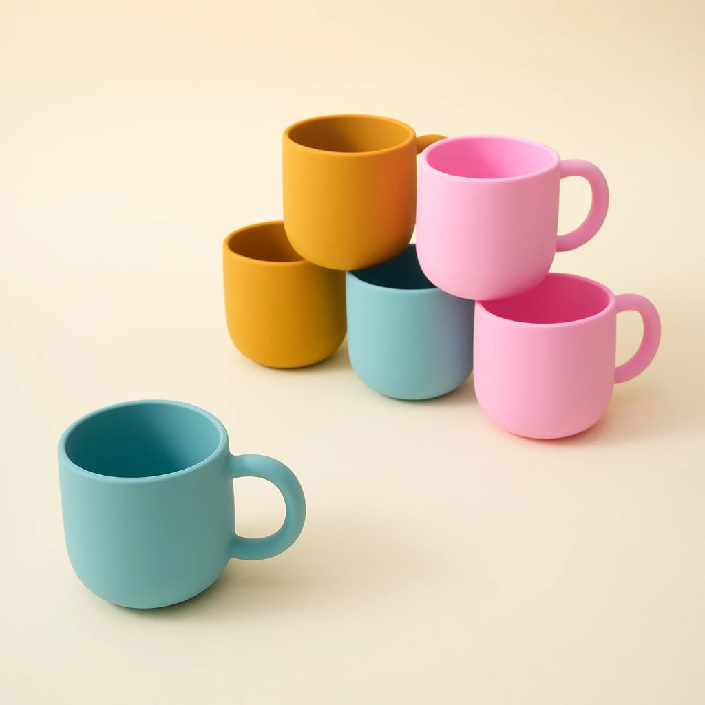 Silicone Baby Feeding Cup with Handle | 200ml | BPA-Free