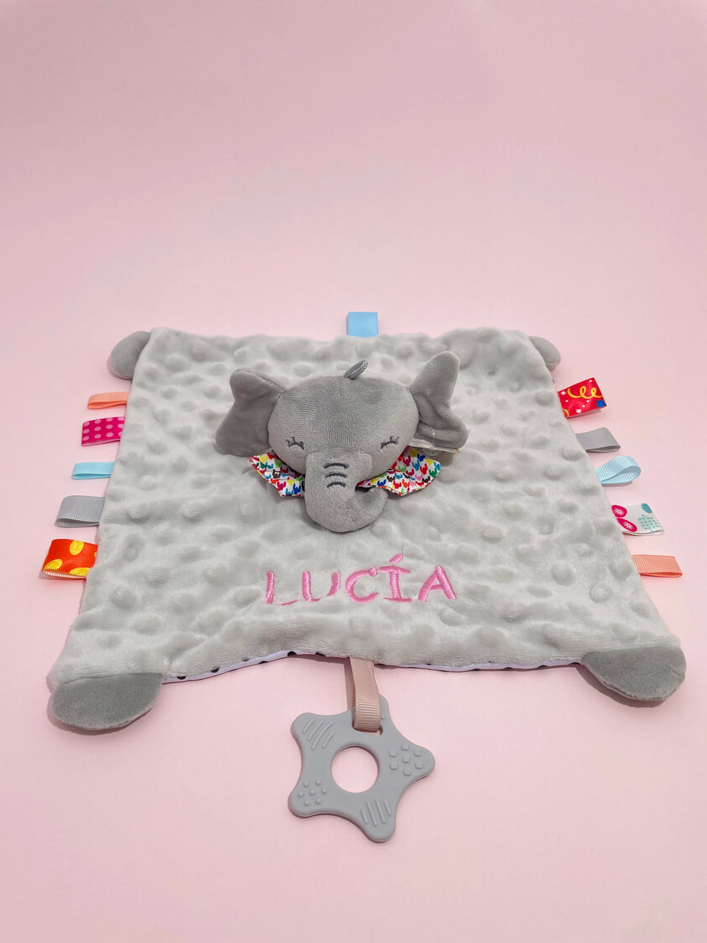 Personalised Soft Plush Baby Blanket with Name – Custom Newborn Gift