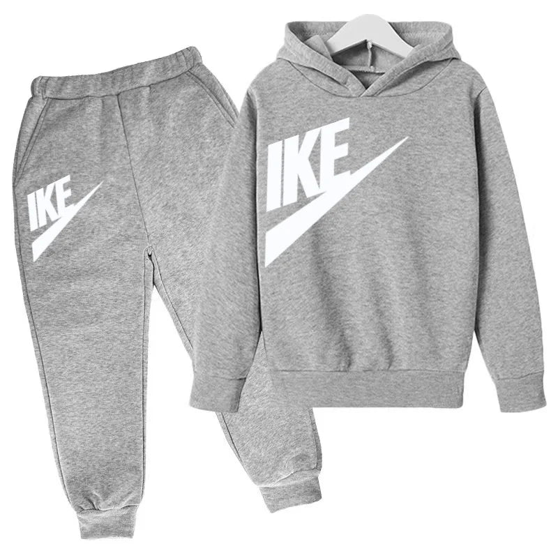 Kids Hoodie & Pants Sports Set (Ages 1–12)