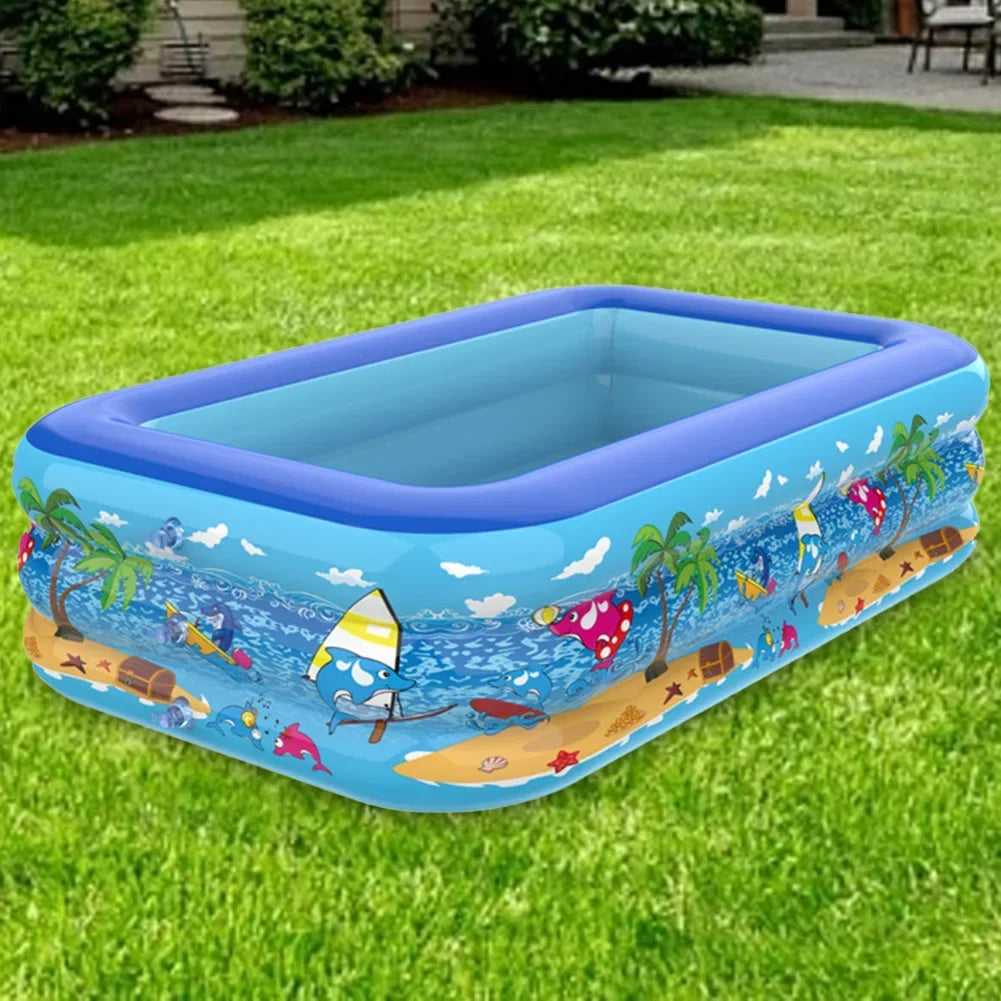 Kids Inflatable Swimming Pool | Indoor & Outdoor PVC Pool