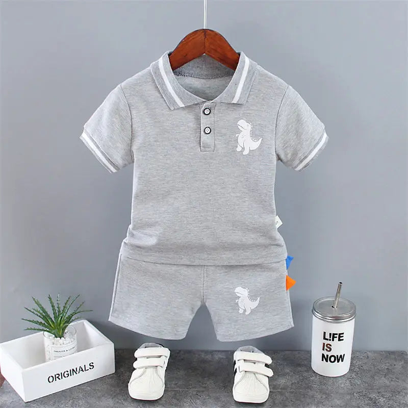 Baby Boy Dinosaur 2-Piece Summer Set (0-5 Years)