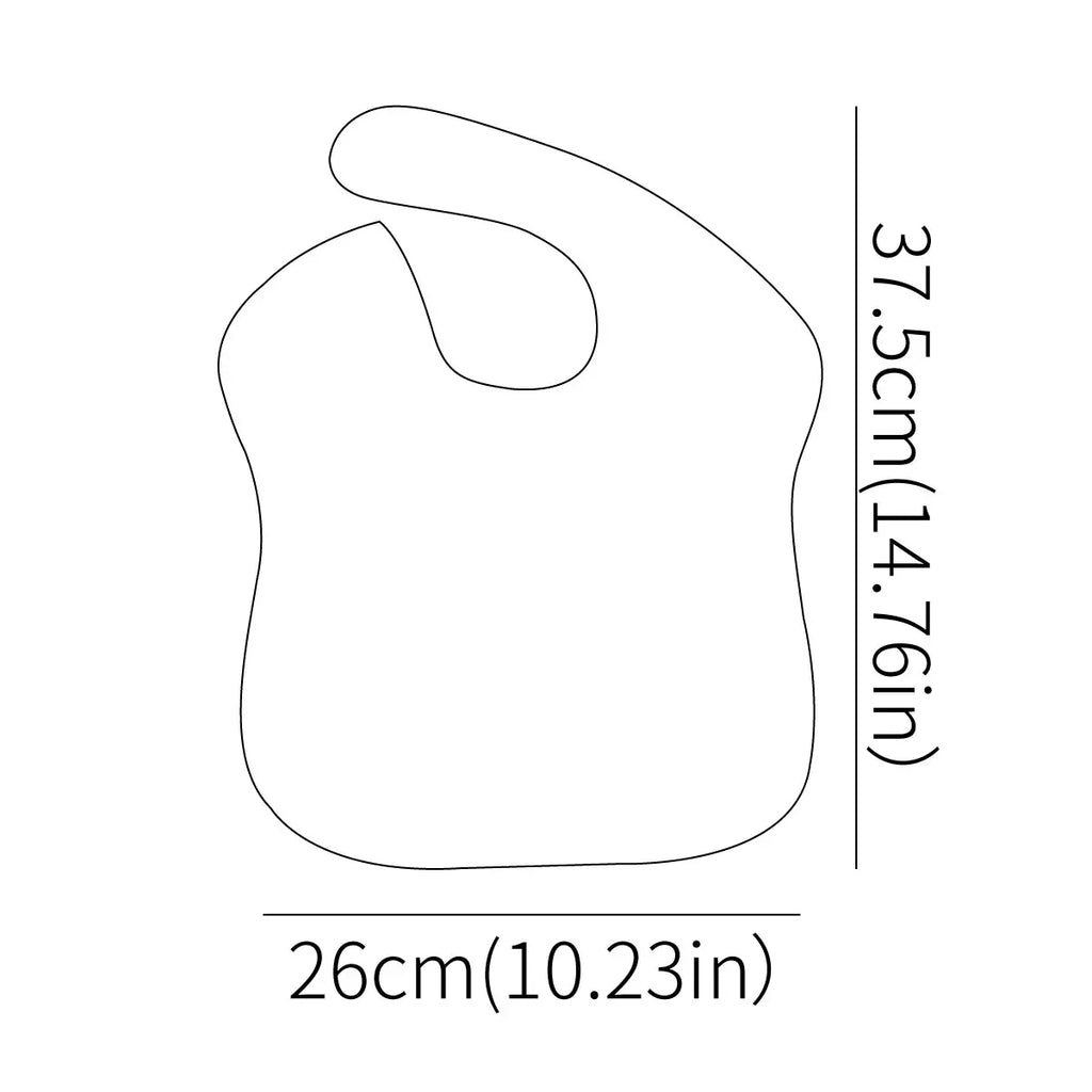 Baby Adjustable Bibs with Pocket – 3 Pack