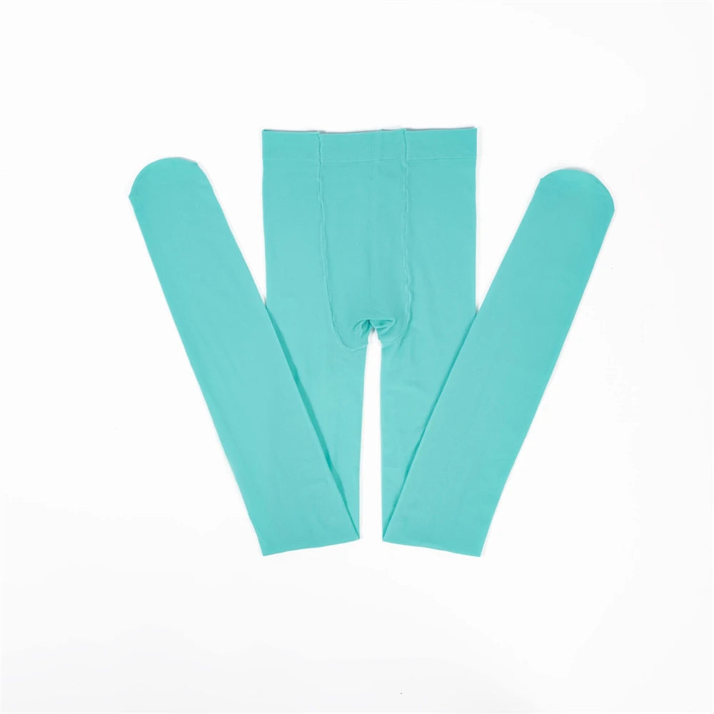 Girls Velvet Ballet Dance Tights
