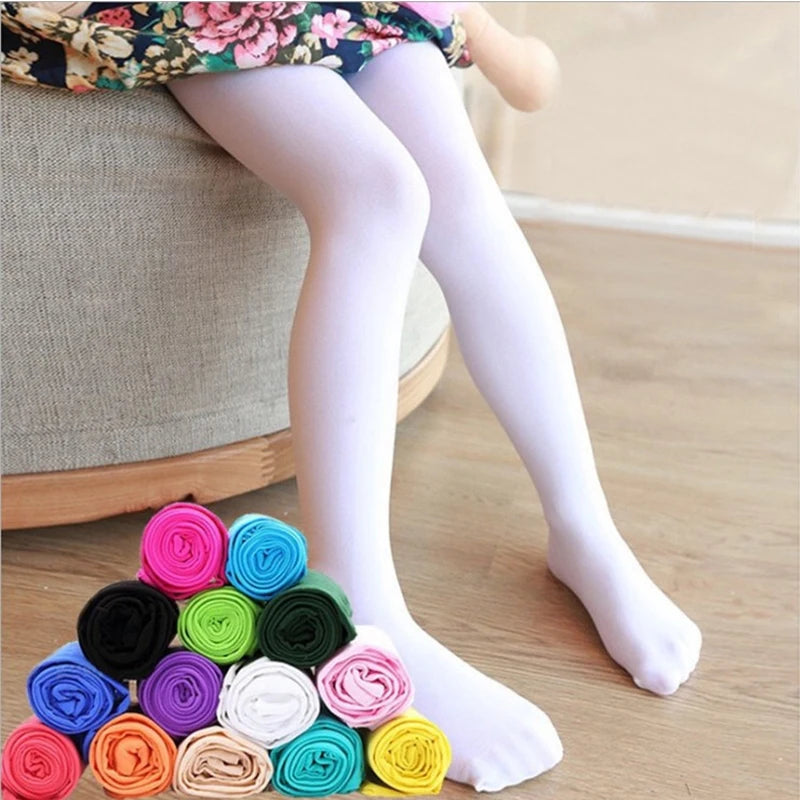 Girls Ballet Pantyhose - Candy Colours