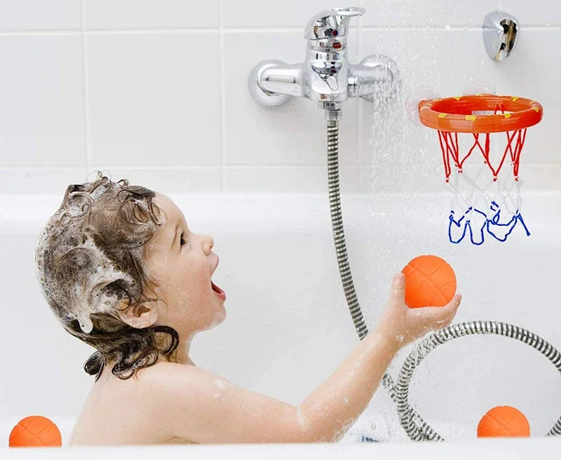 Mini Basketball Bath Toy Set for Toddlers – Fun Water Play