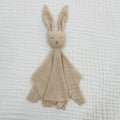 Baby gifts Lovey Animal Stroller Blanket Breathable Cotton Knitted Bunny Comforting Blanket