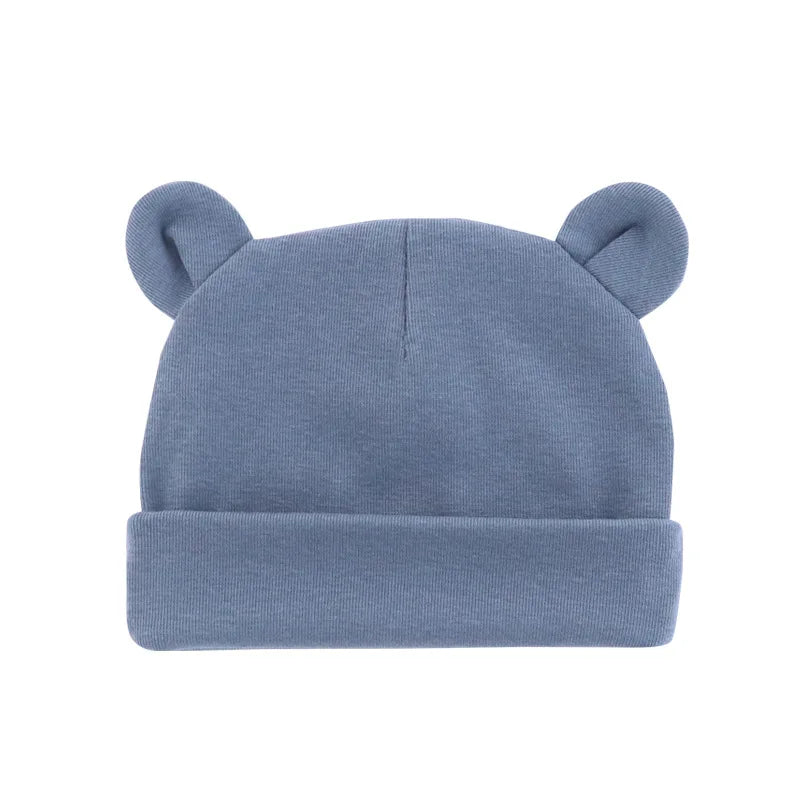 Baby Bear Hat | Soft Cotton | Newborn & Infant | Unisex
