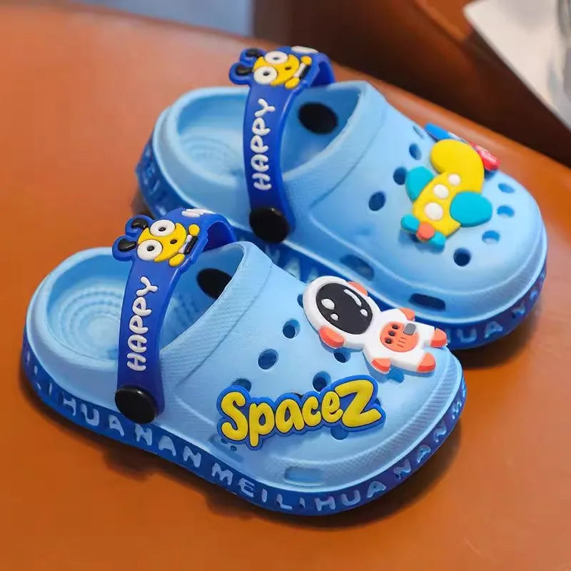 Kids Cartoon Soft-Soled Sandals (9M–5 Years)