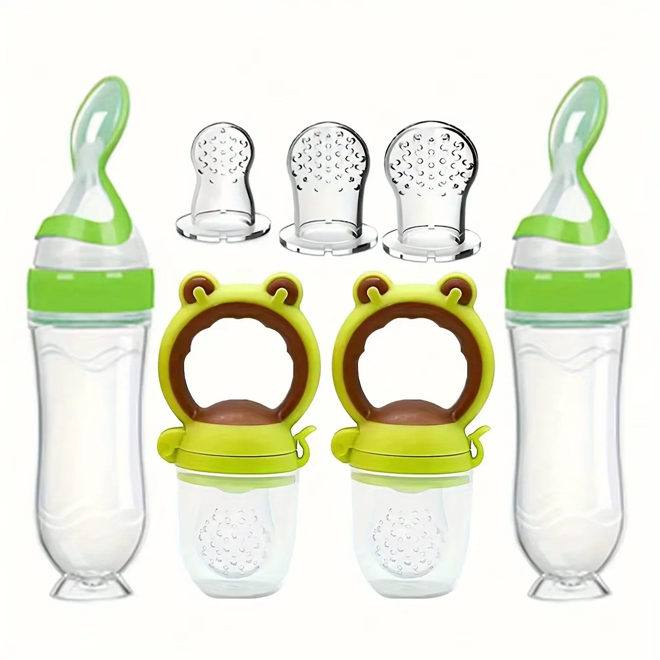 Baby 7-Piece Silicone Feeding Set