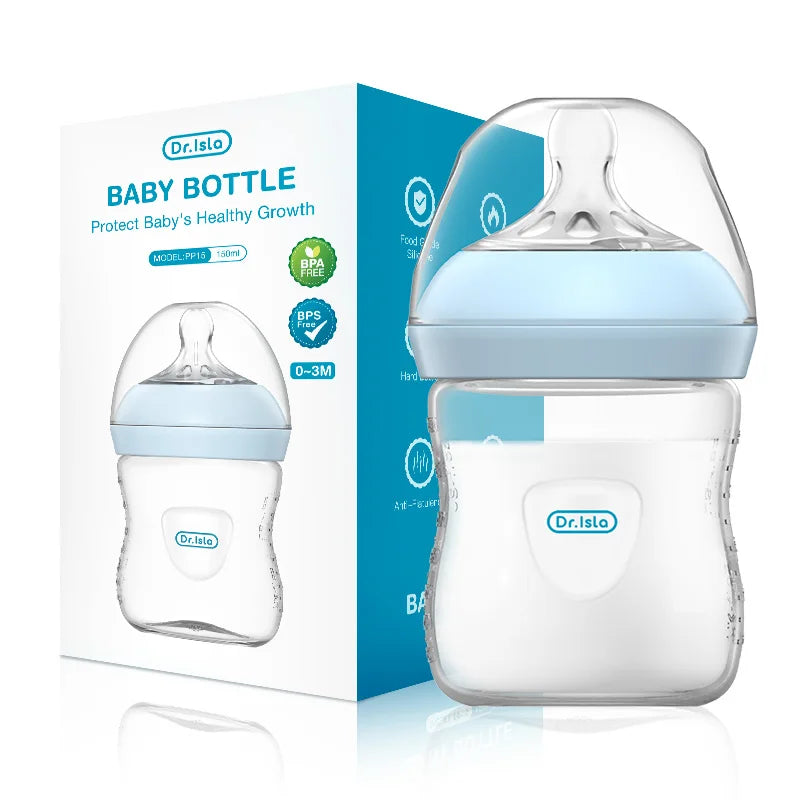 150/240/330ML Baby PP Bottle Newborn Baby Bottle with Handle Milk BottleFeeding Baby Bottles Newborn Feeding Supplies BPA-Free