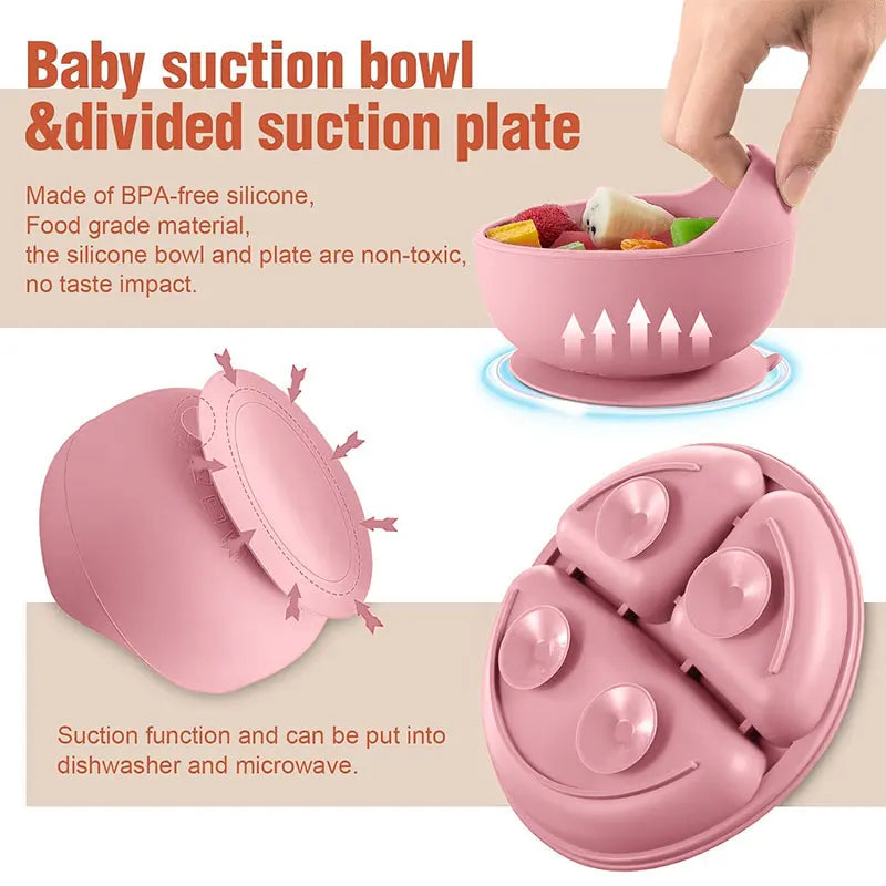 Baby Silicone Tableware Set
