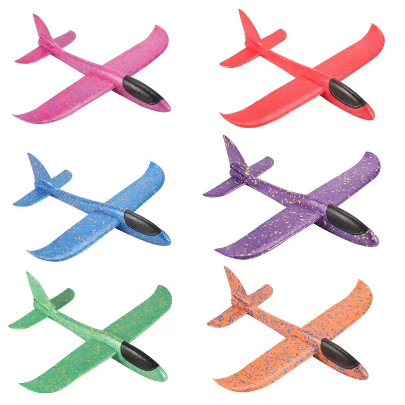 Kids Foam Glider Plane – 50cm Outdoor Throwing Toy