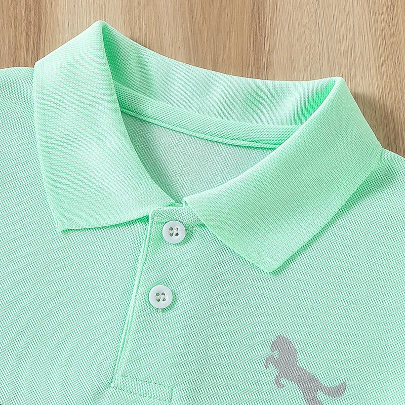 Boys 3-Piece Polo Shirt Set (1-10 Years)