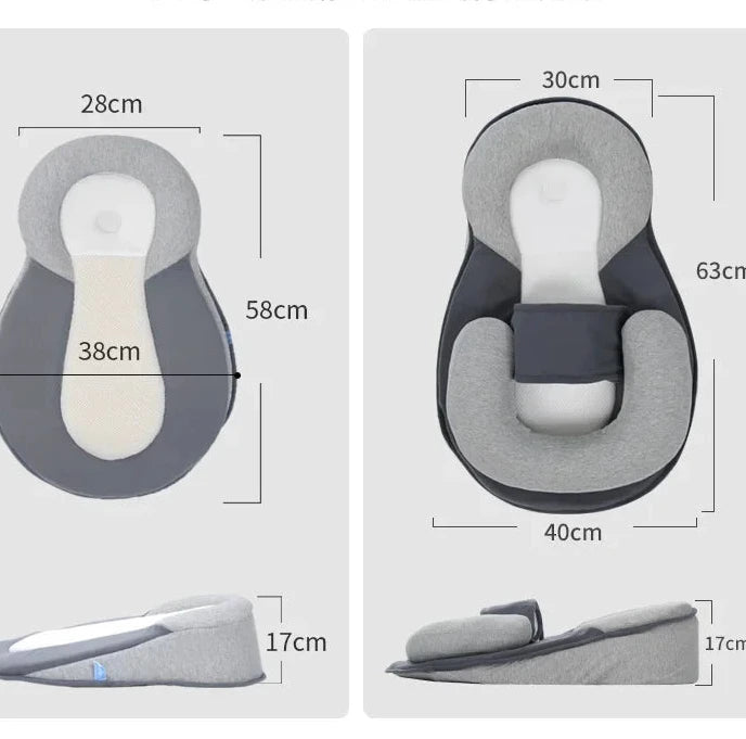 Anti-Reflux Pillow for Newborns Baby Feeding  Lying-Down Feeding Pillow Infant Anti-Spit-Up Pillow Anti-Reflux Slope