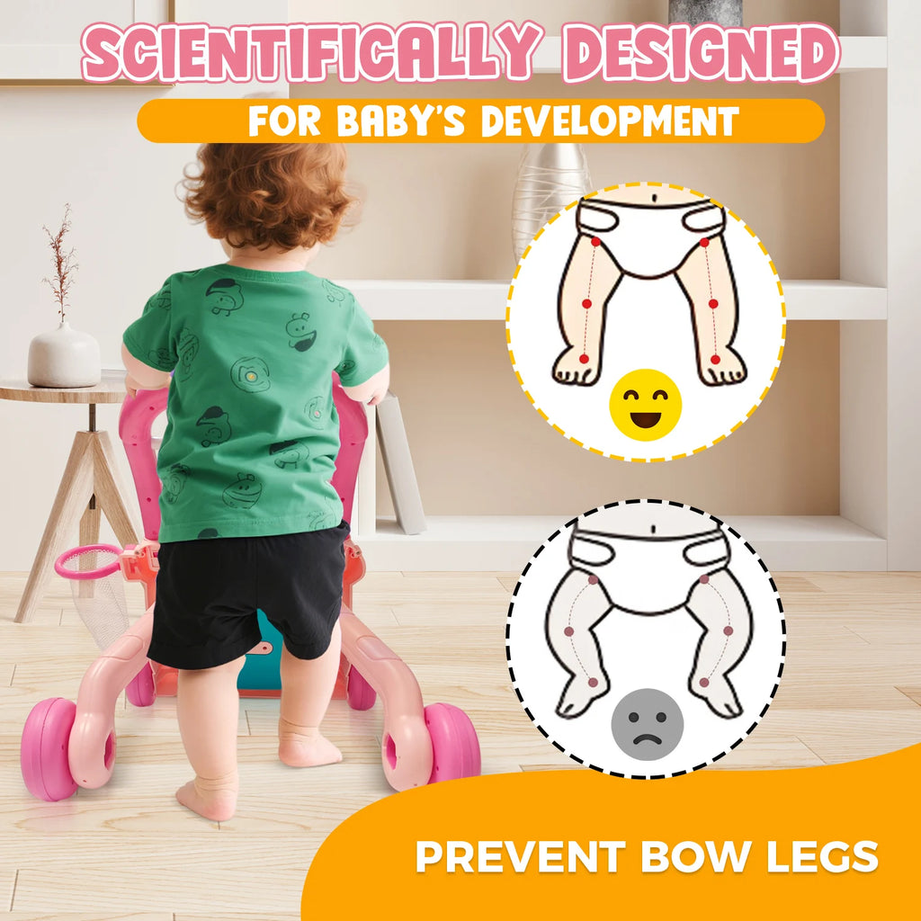 Baby Push Walker with Music & Activity Centre
