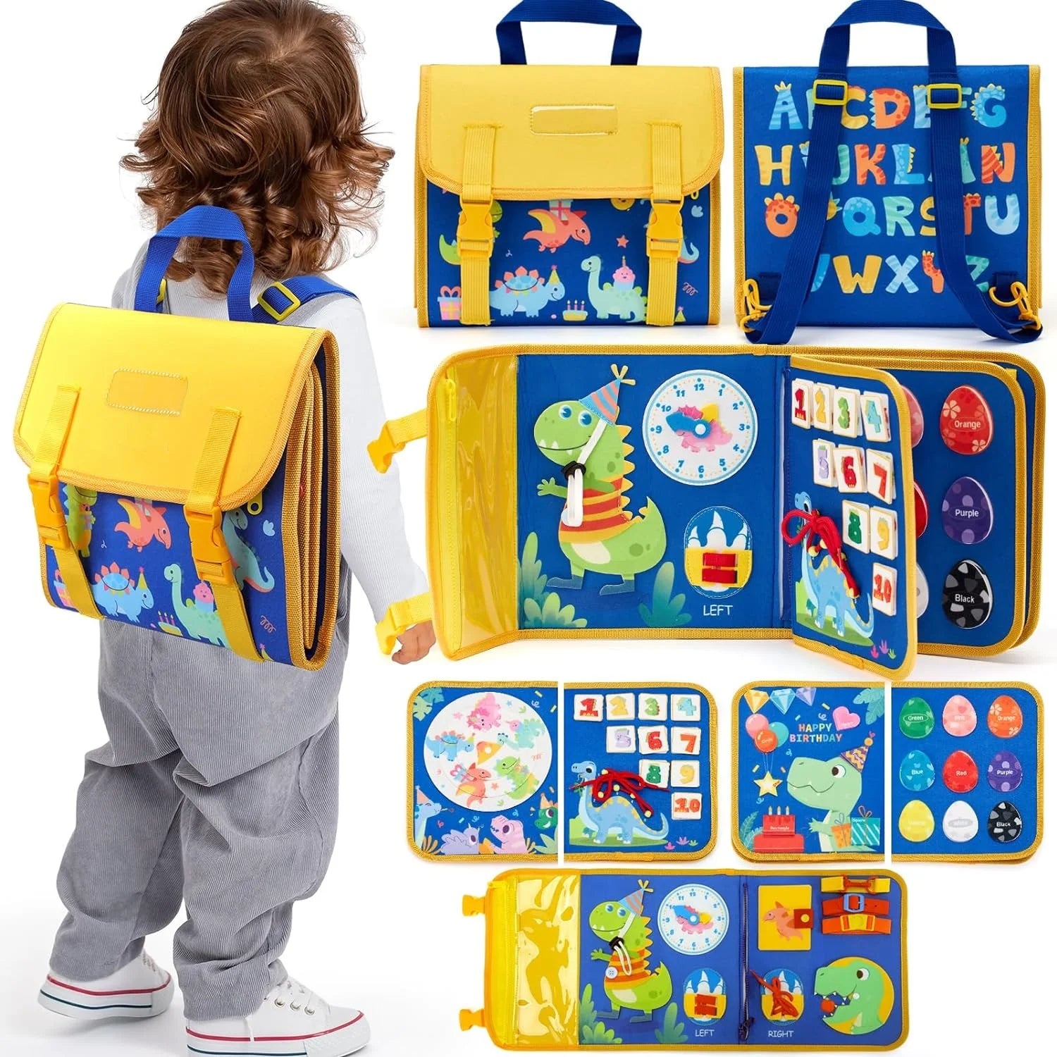 Montessori Busy Board Backpack