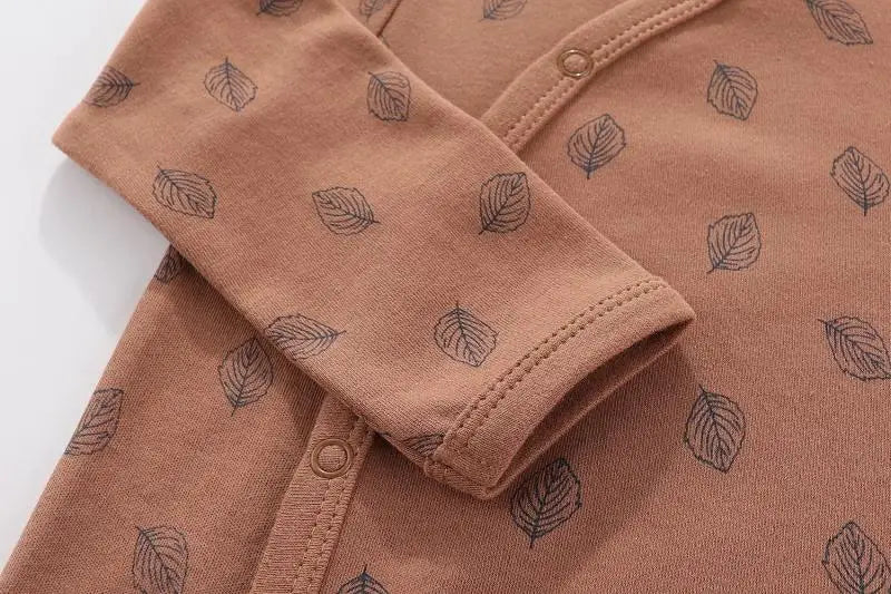 Baby Rompers 3-Pack - Soft Cotton Long Sleeve