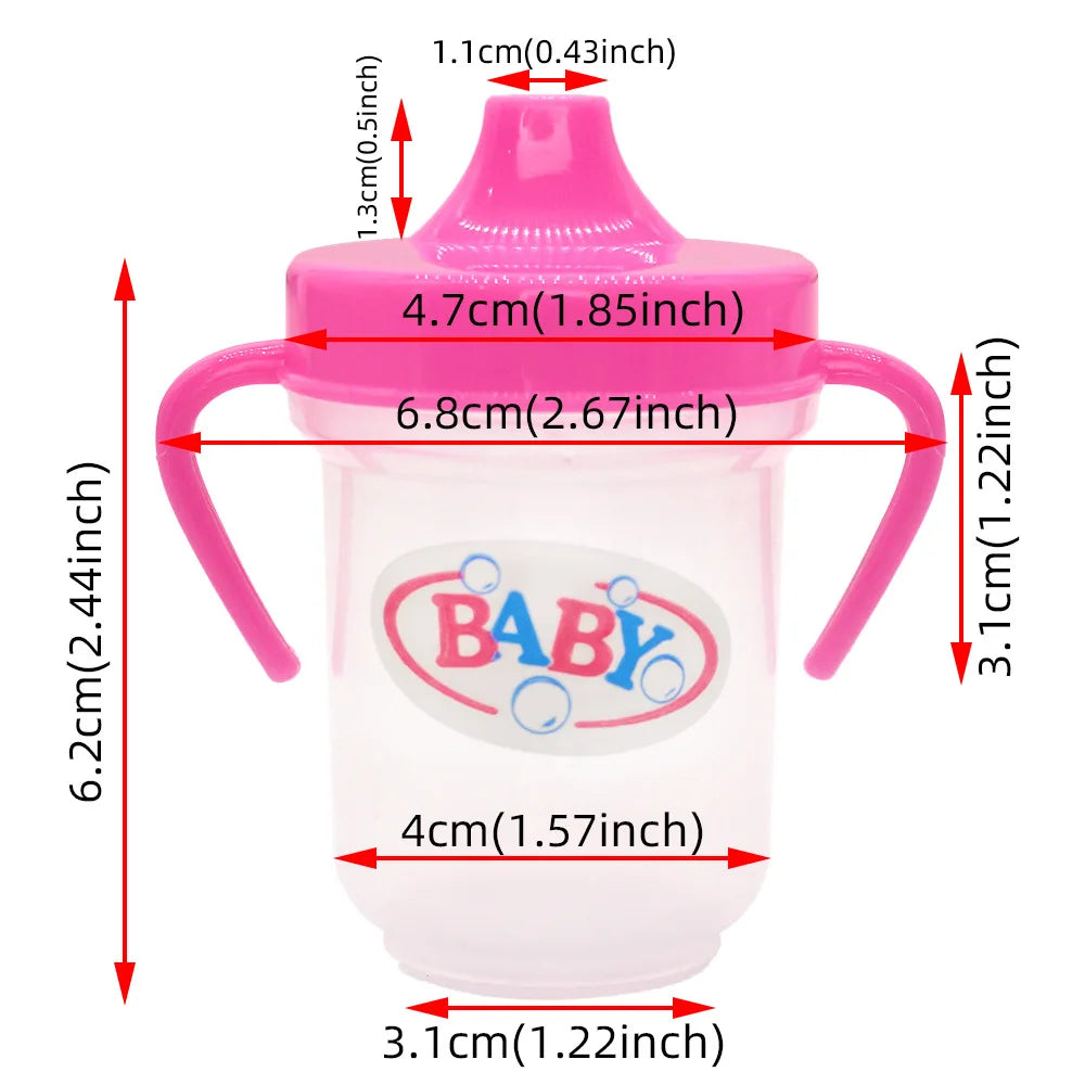 Baby Doll Clothes Set For 40cm Reborn Baby Dolls Rompers Toys Outfits Children Girl Gifts