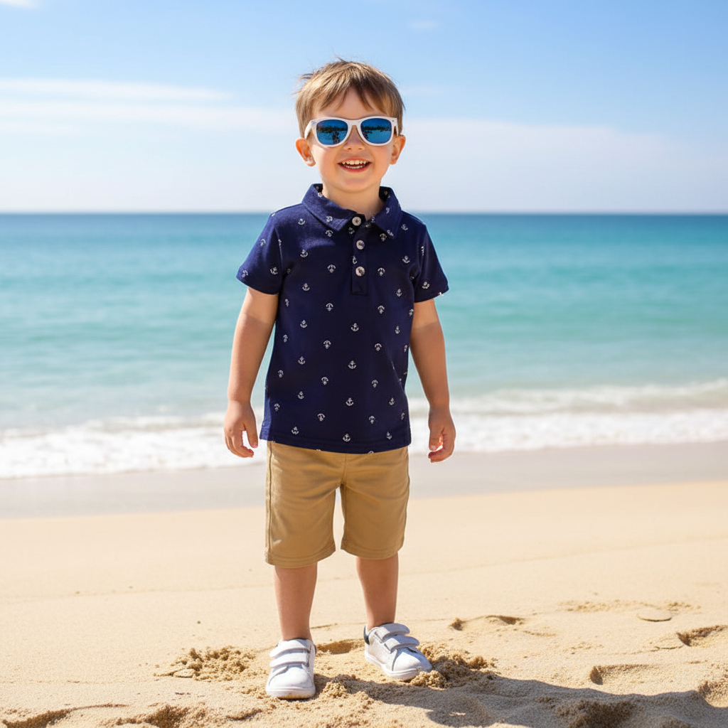 Boys Summer T-Shirt & Shorts Set (1-4 Years)