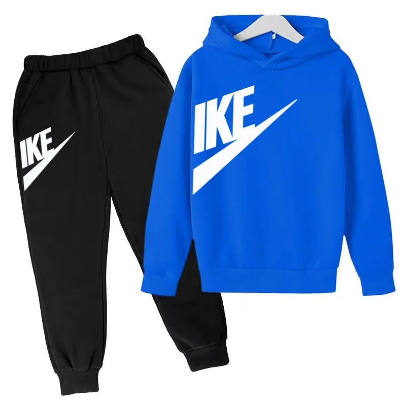 Kids Hoodie & Pants Sports Set (Ages 1–12)
