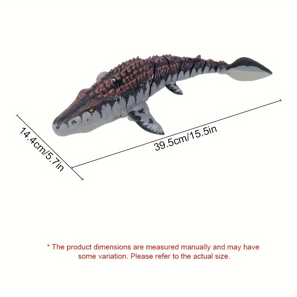Remote Control Shark Dinosaur Pool Toy Black-3