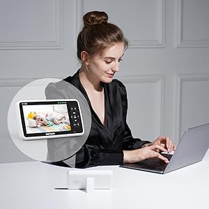 HD Baby Monitor with Camera – 1000ft Range, No WiFi