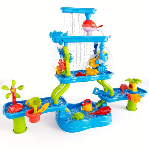 4-Tier Kids Water and Sand Activity Table-0