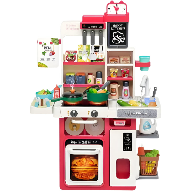 Kitchen Toy Set for Toddlers with Stove & Sink-0