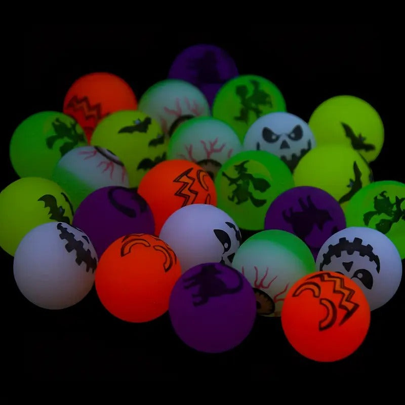 Glowing Halloween Bouncing Balls (48pcs)-4