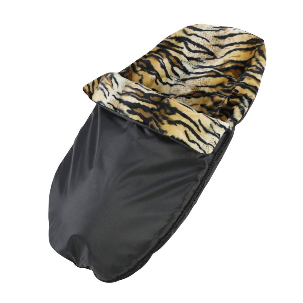 Animal Print Car Seat Footmuff & Cosy Toes | Universal Fit | Zebra, Tiger, Leopard, Giraffe & Cow