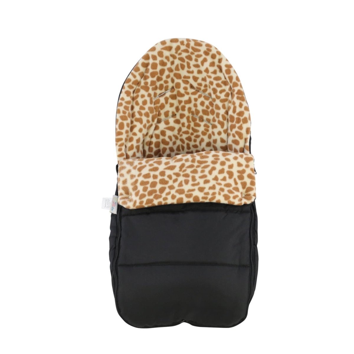 Animal Print Car Seat Footmuff & Cosy Toes | Universal Fit | Zebra, Tiger, Leopard, Giraffe & Cow